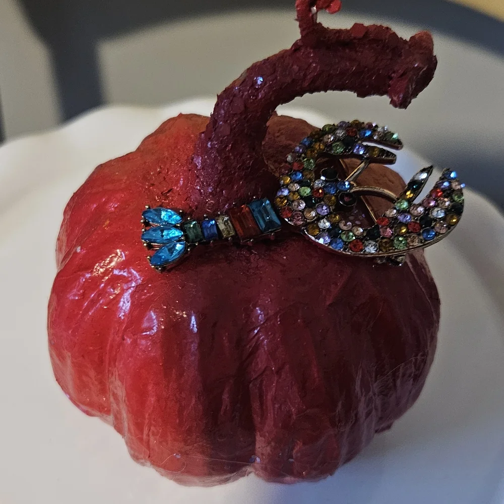 Colorful Rhinestone Brooch - Picture 2 of 4